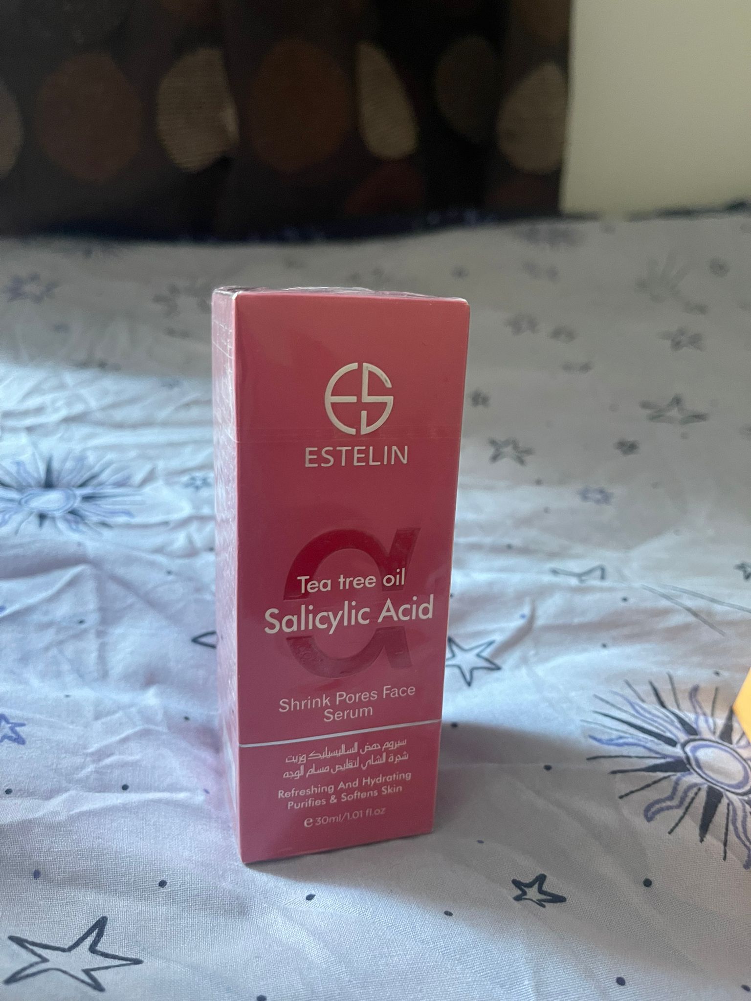 Estelin Tea Tree & Salicylic Acid Pore Shrinking Face Serum 30ml - Image 3